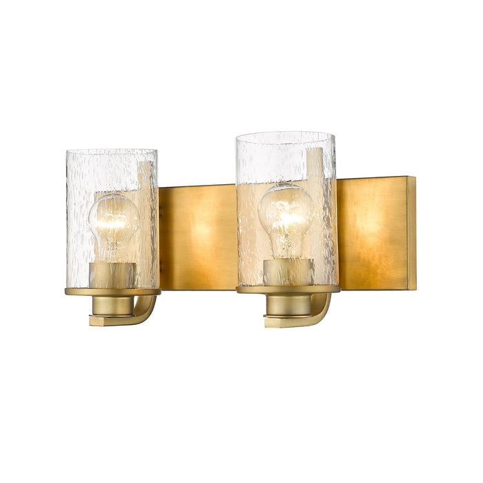 Z-Lite Beckett Olde Brass Vanity 492-2V-OBR - Bath & Vanity
