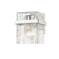 Z-Lite Bennington Chrome 1 Light Wall Sconce 1938-1S-CH
