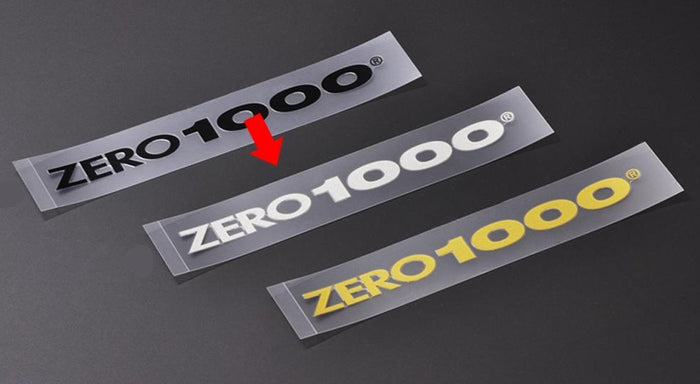 ZERO-1000 Alphabet Logo Sticker ##530191007